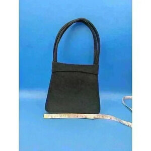 Cute Judith Jack Black Small Evening Bag Purse Clutch Italy